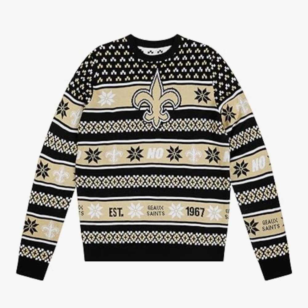 NFL New Orleans Saints Men's Crewneck Sweater In XXL NWT